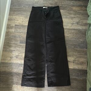Everlane Wide Leg Crop Chino Pants.
